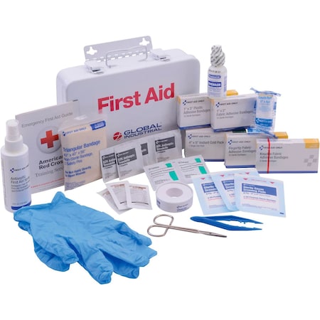Global Industrial Standard Vehicle First Aid Kit, 25 Person 761293